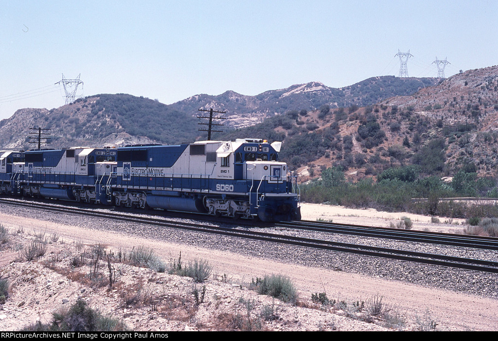 EMDX 1, 2 and 4 on ATSF tour